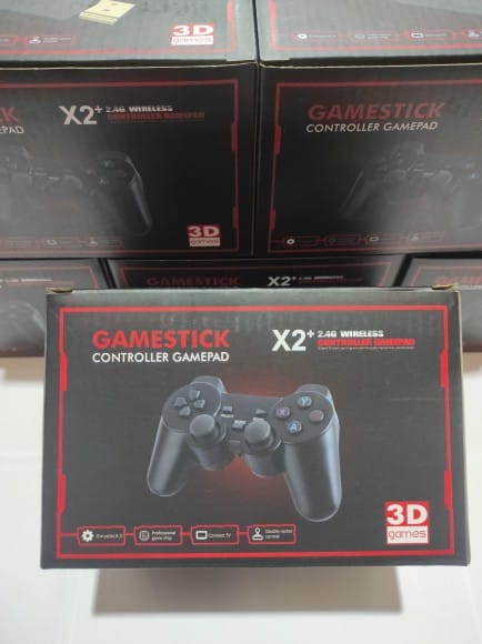 Game Stick X2 Plus 4K Retro – 64GB + 2 Controles
