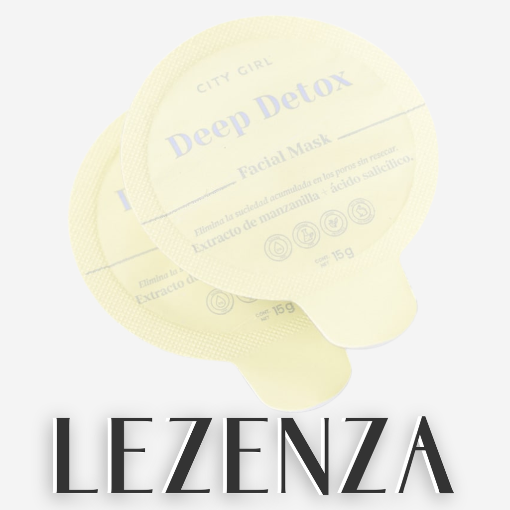 Mascarilla Facial Deep Detox Lezenza