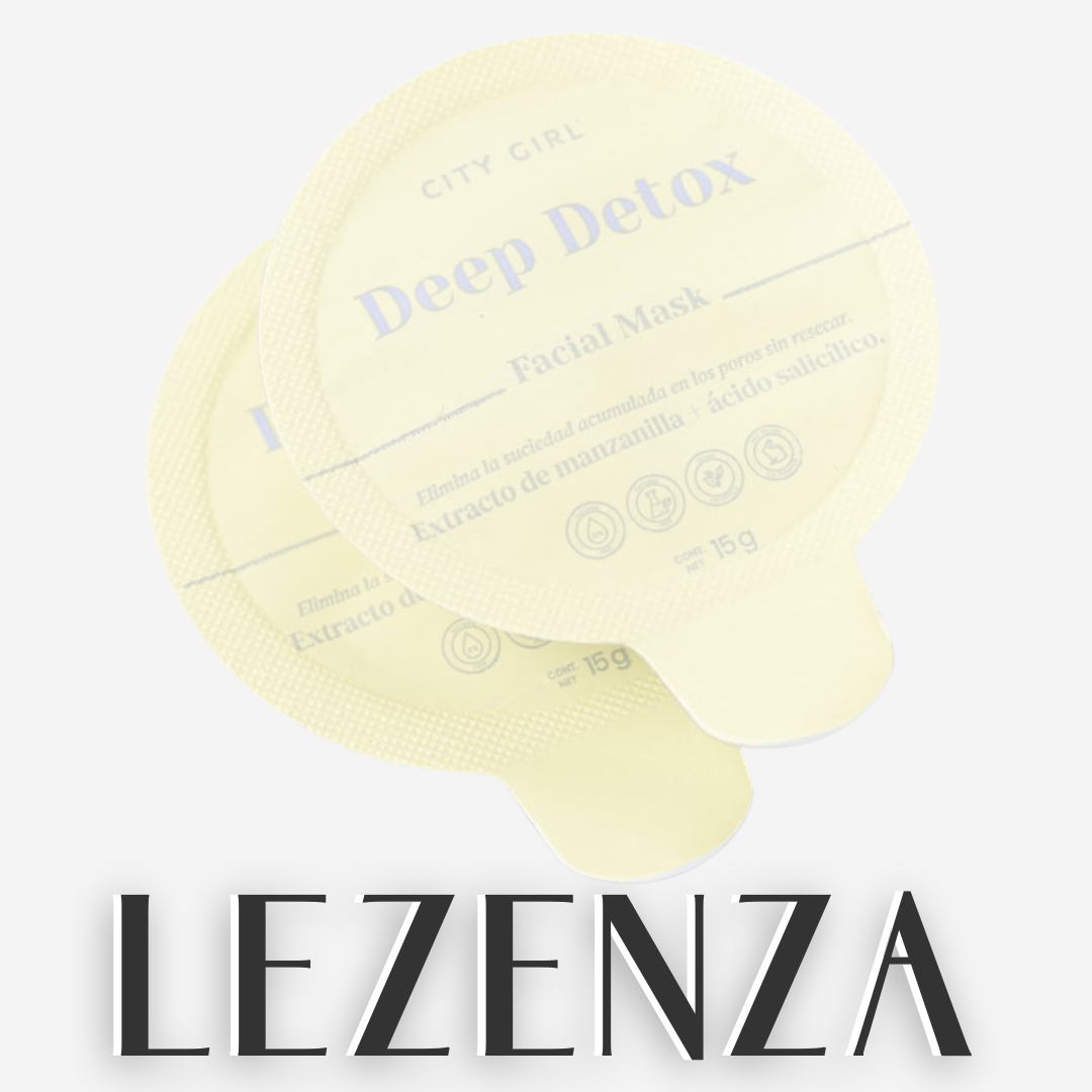 Mascarilla Facial Deep Detox Lezenza