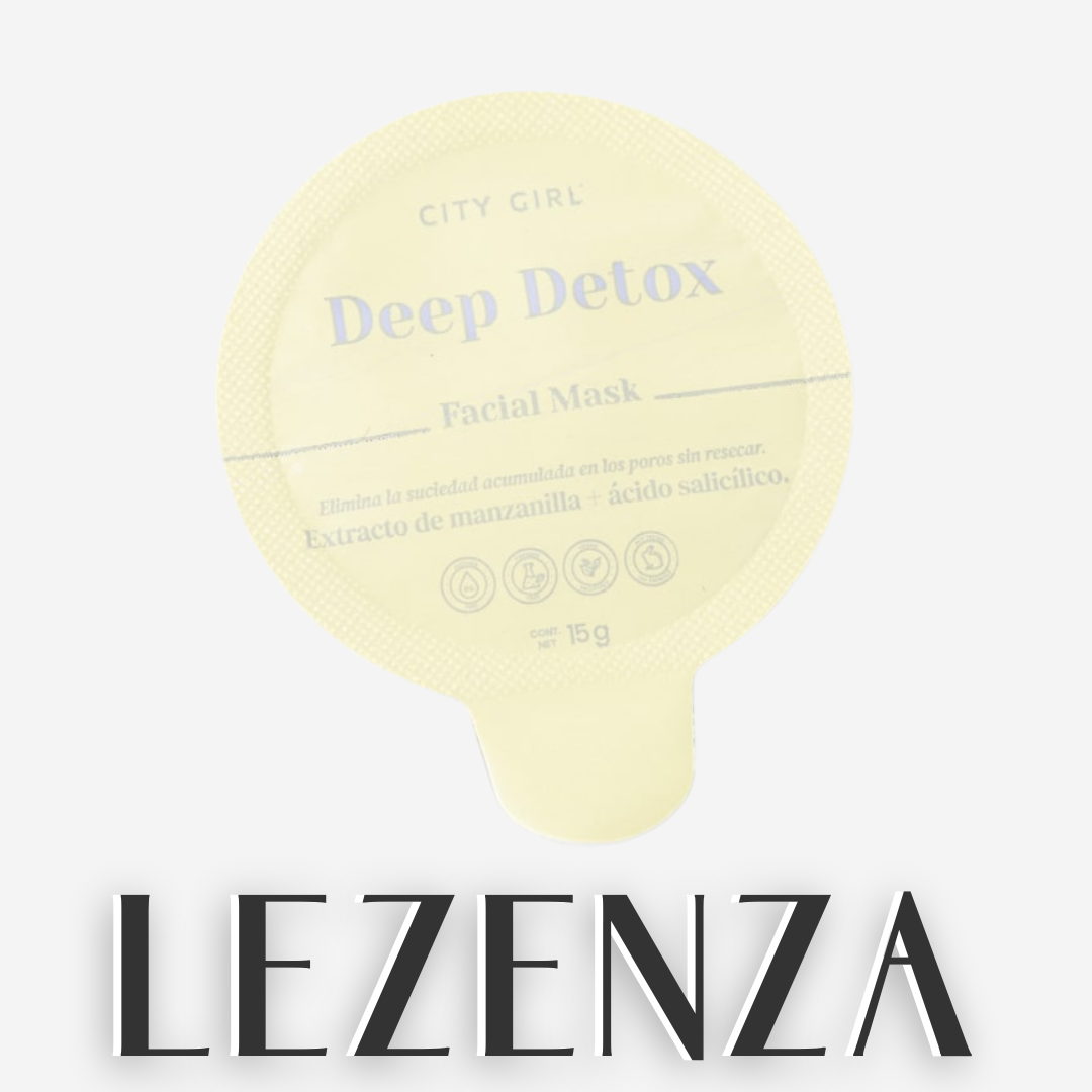 Mascarilla Facial Deep Detox Lezenza