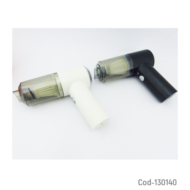 Aspiradora 2 en 1 Para Auto/Casa - Portátil Recargable USB con Accesorios