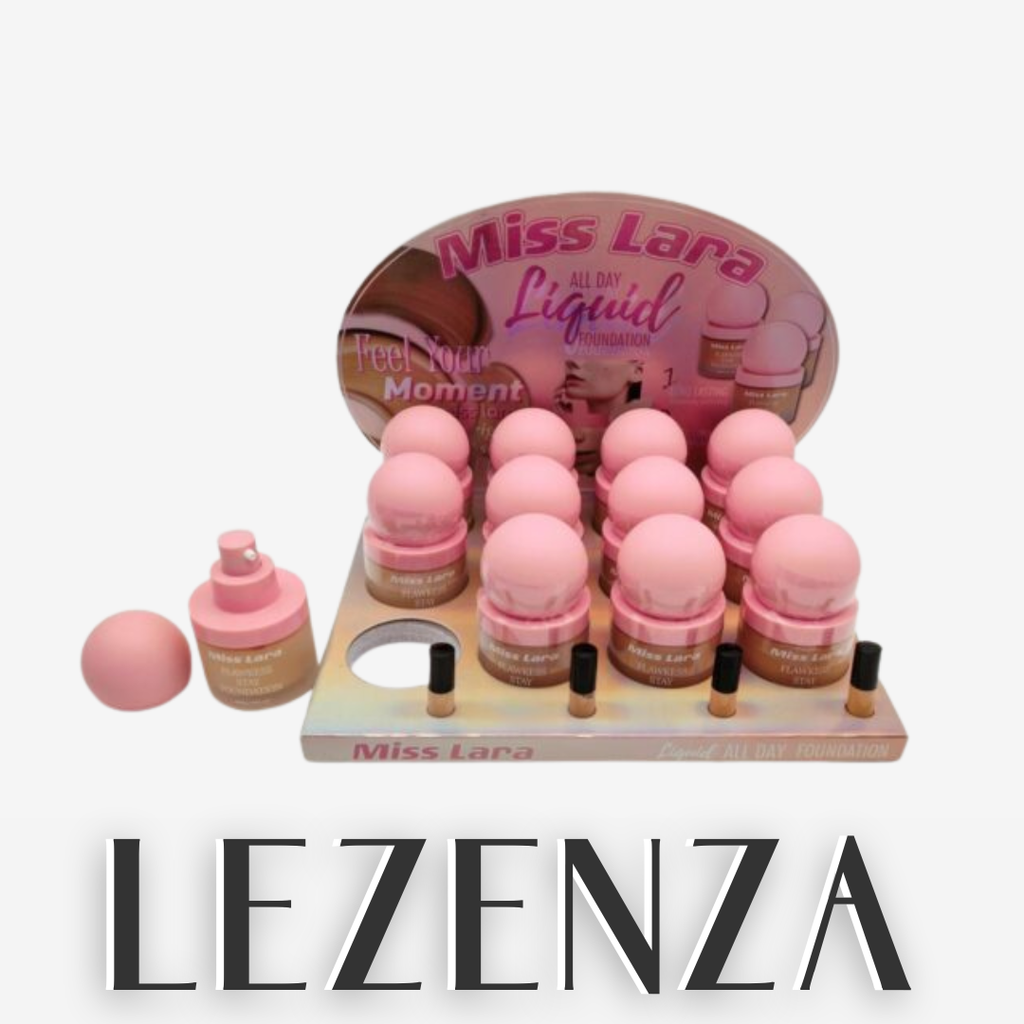 💖 Base Líquida Miss Lara Lezenza - Luz Natural en Tu Piel