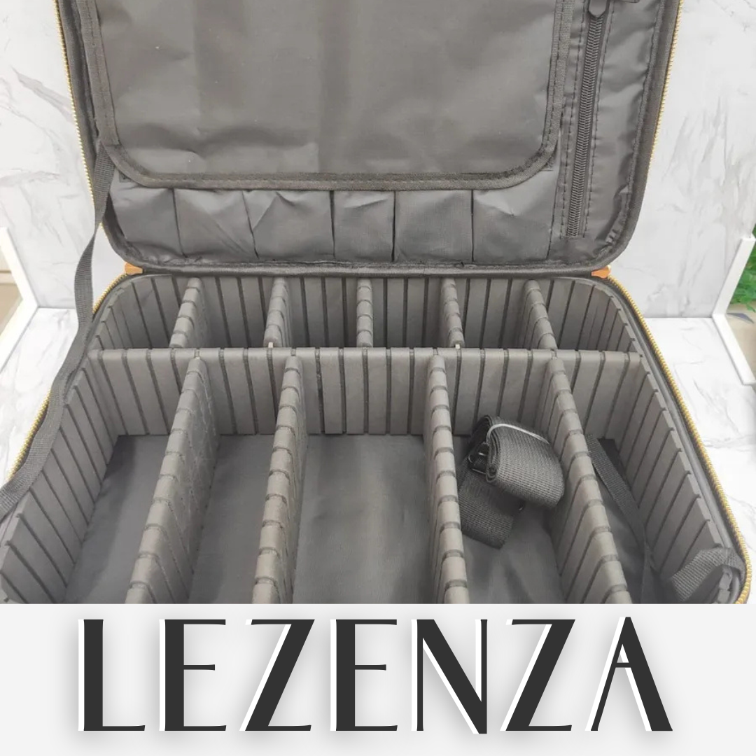 Maletín Grande Rosa con Divisiones 💄