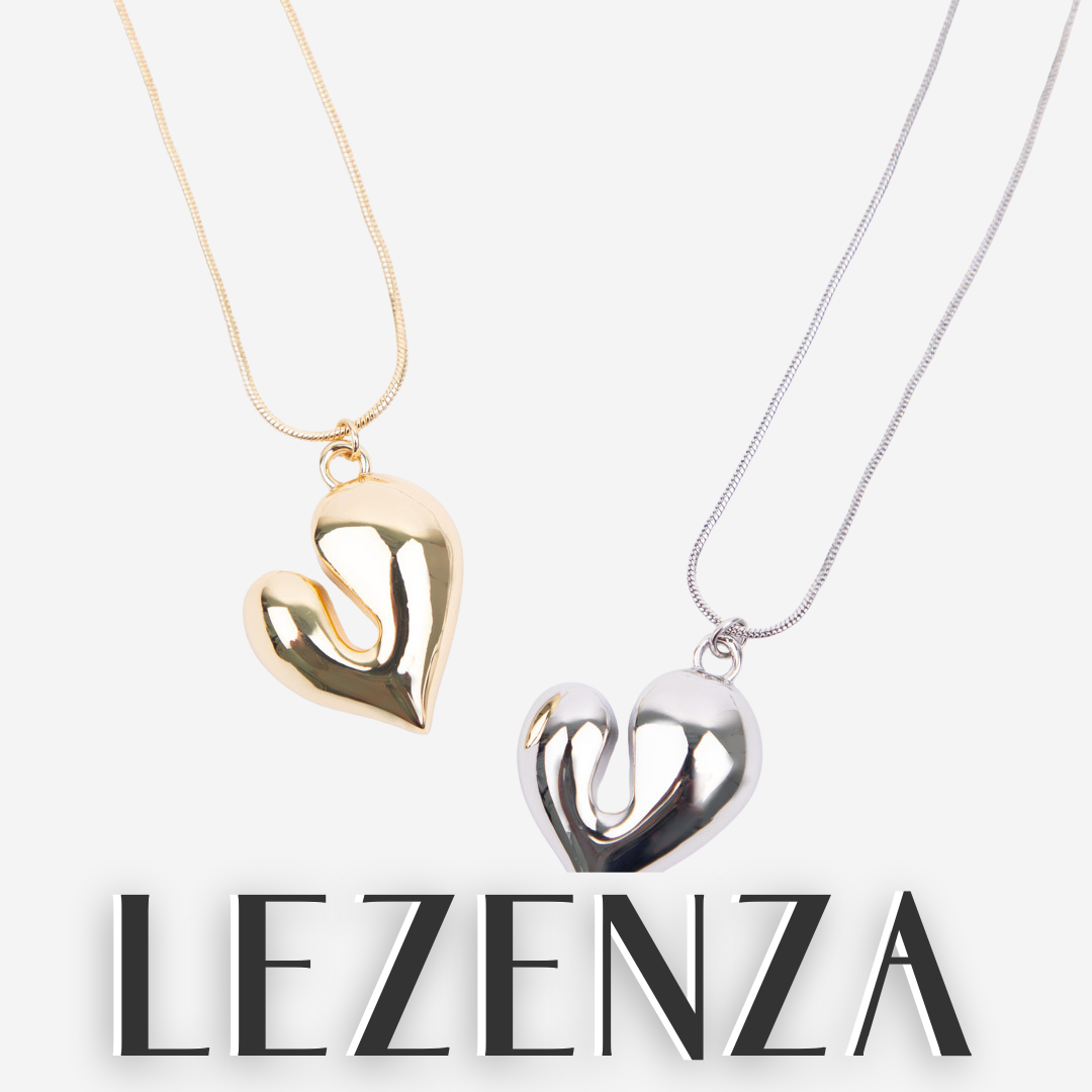 💖 Collar Largo de Corazón – LUXUKISSKIDS