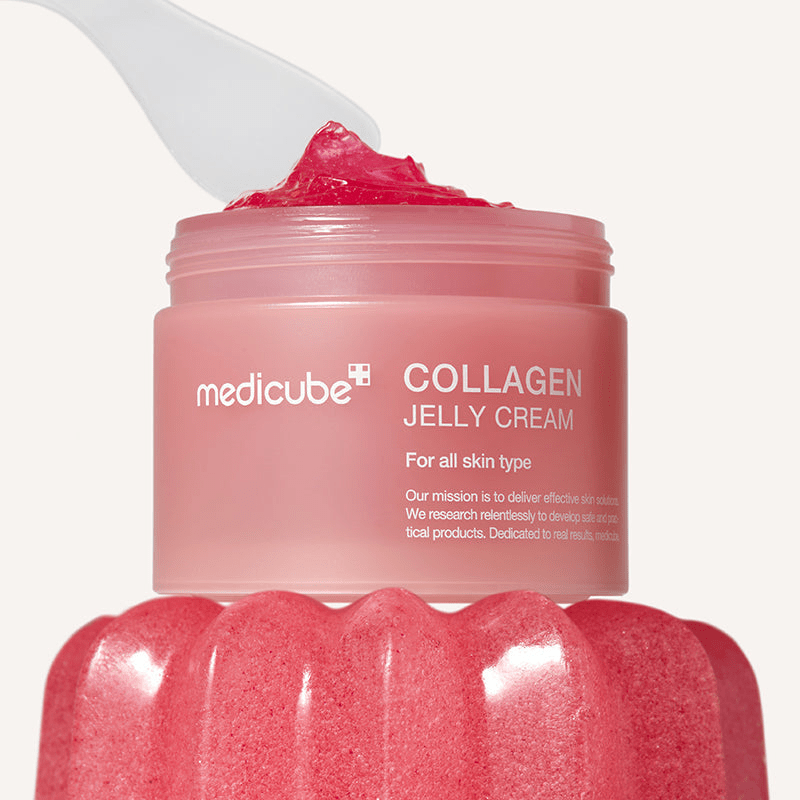 Medicube PDRN Pink Collagen Jelly Cream ¡Transforma Tu Piel en  Menos de 2 Semanas! 🔥