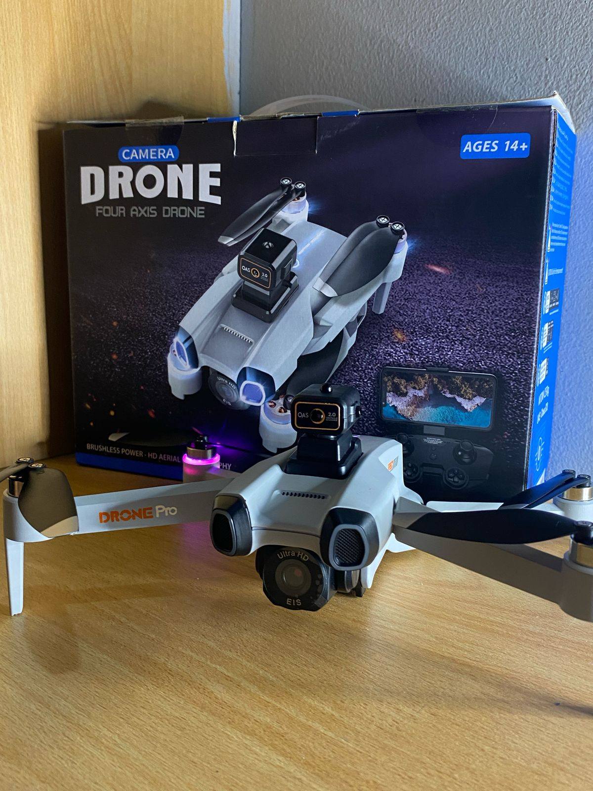 Drone F814 con Sensor de Obstáculos