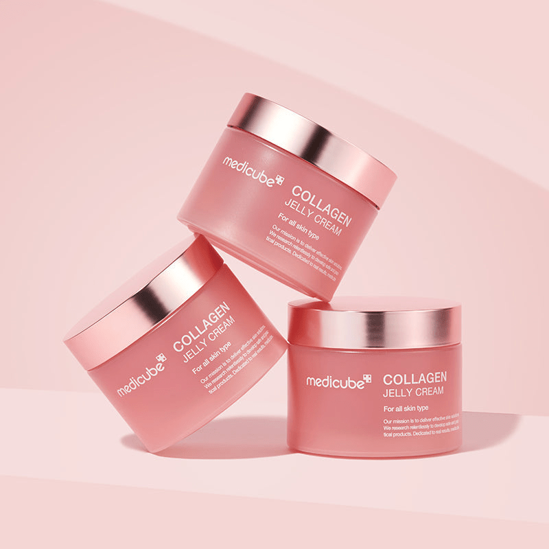 Medicube PDRN Pink Collagen Jelly Cream ¡Transforma Tu Piel en  Menos de 2 Semanas! 🔥
