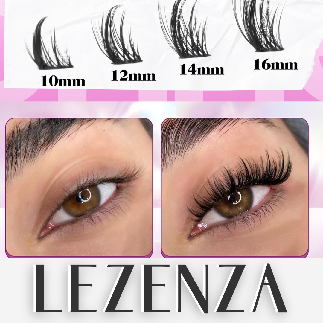 Eyelash Extension Kit Mavphnee Natural Lash Clusters Cc Curl