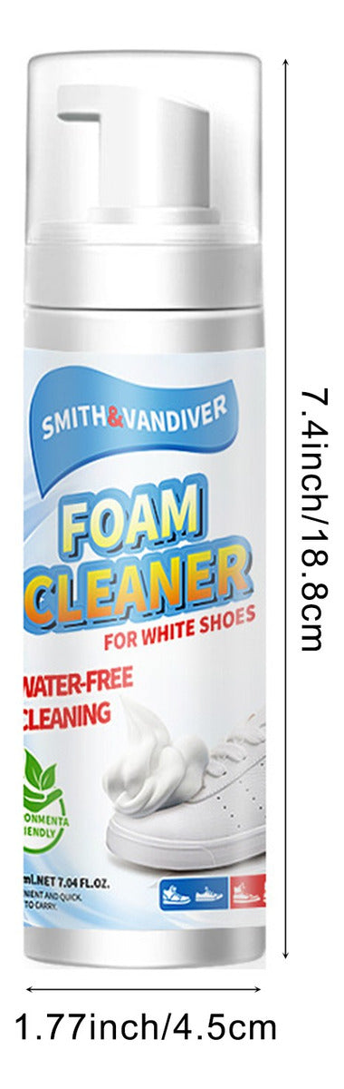 Small White Shoe Cleaning Agent 200ml Brush Shoes Washing