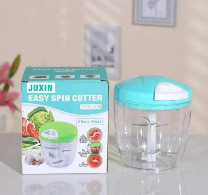 🔪 Picadora Mezcladora Manual Lezenza - 5 Cuchillas Profesionales