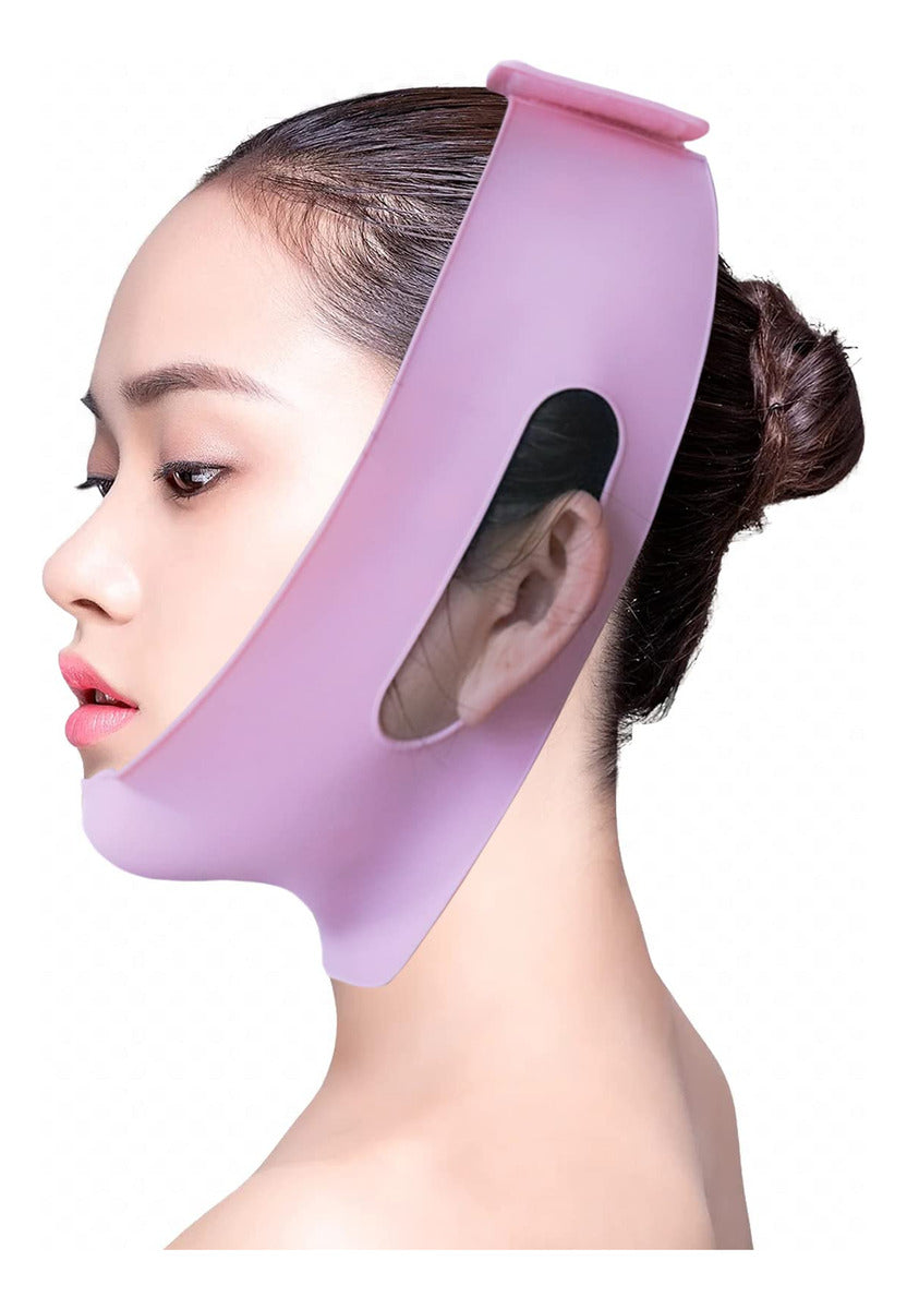 ✨ Moldeador Facial de Silicona Lezenza - Reductor de Papada y Levantamiento Facial