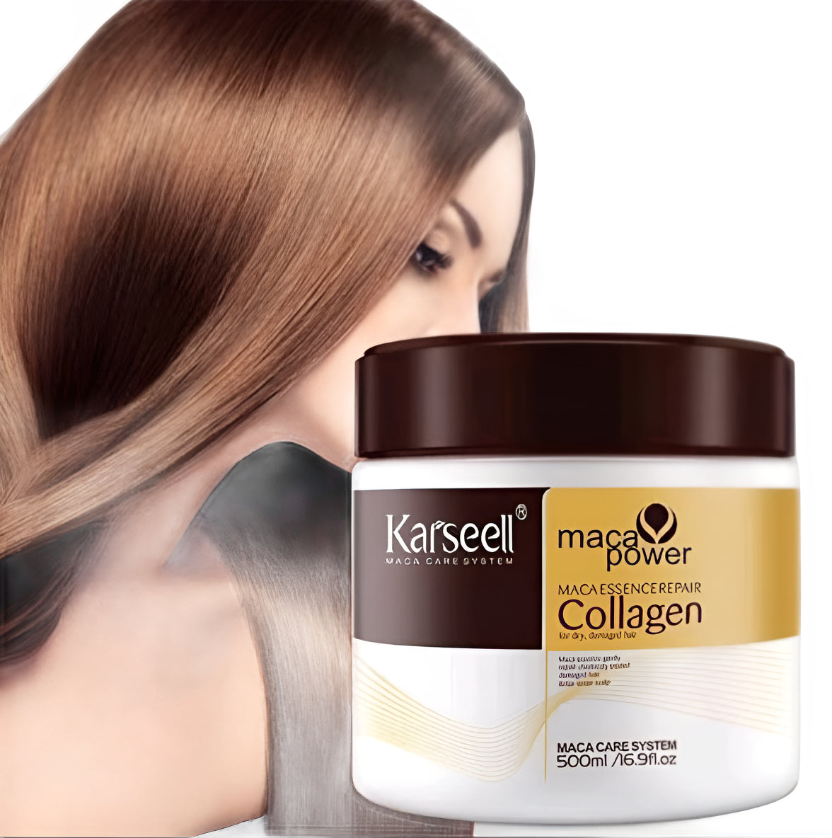 Mascarilla Capilar Karseell Maca Power Collagen 500ml