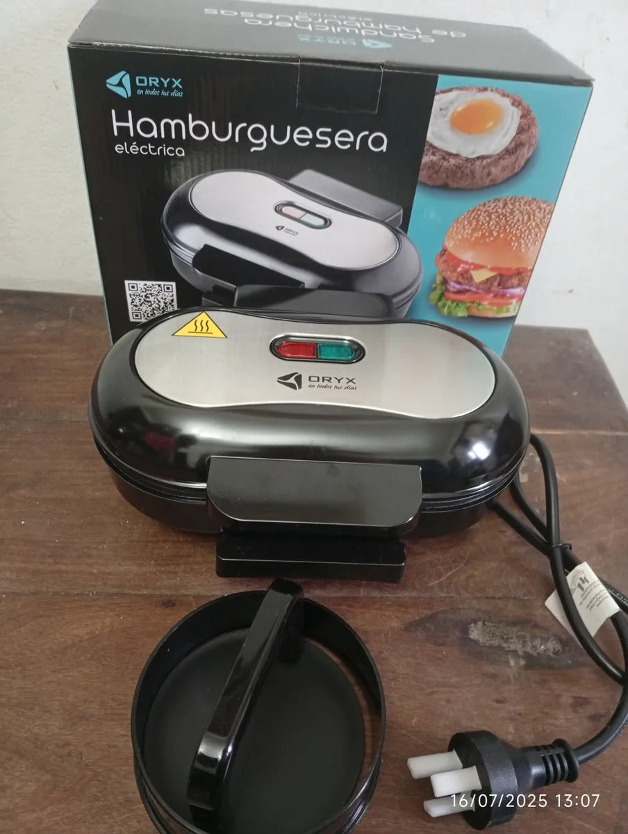 Hamburguesera Eléctrica Orix OR-1500, 220V
