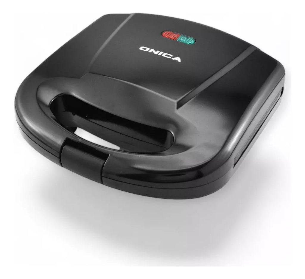 🥪 Sandwichera Eléctrica Antiadherente Onica Lezenza - Doble Luz LED
