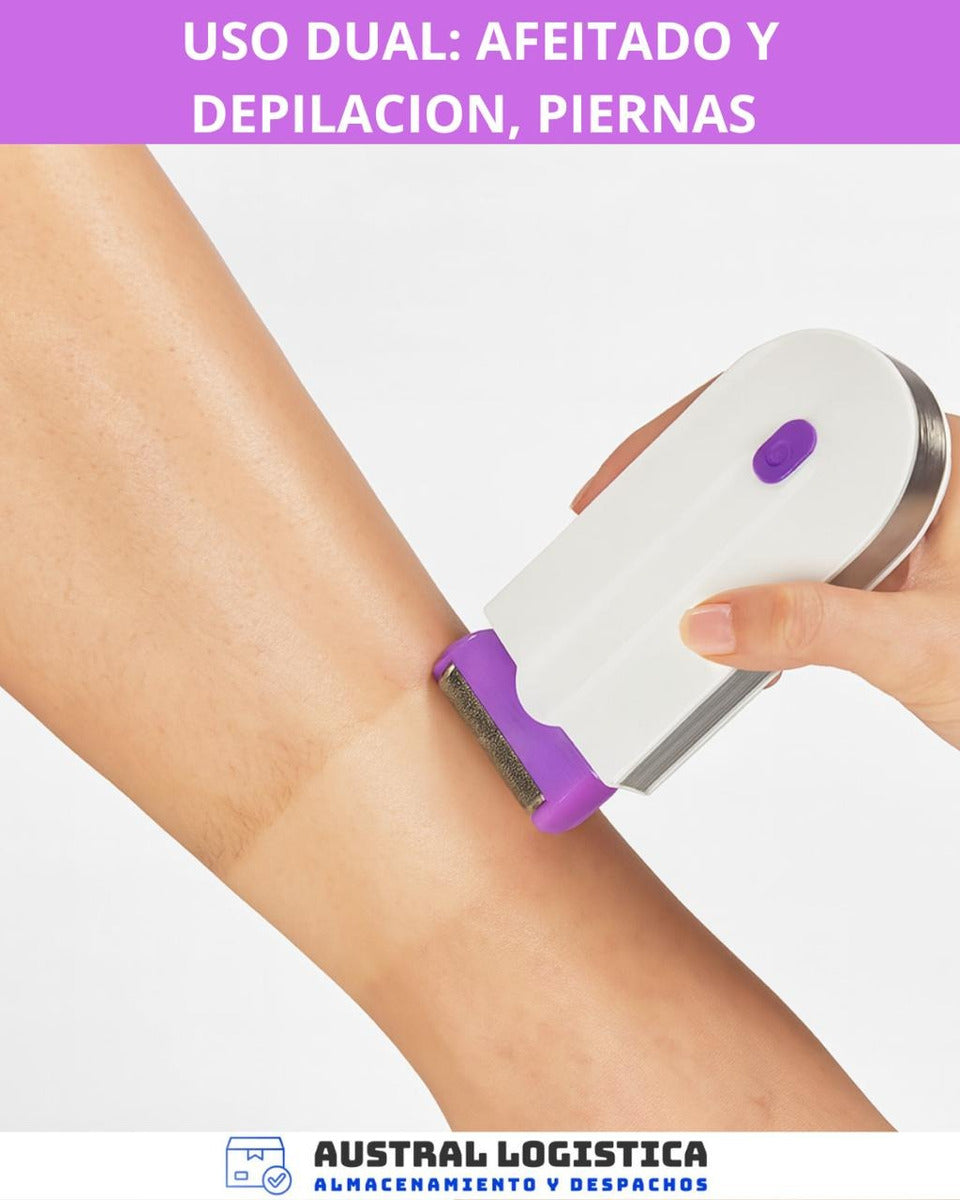 Maquina Depiladora Mujer Corporal Recargable Facial Prem