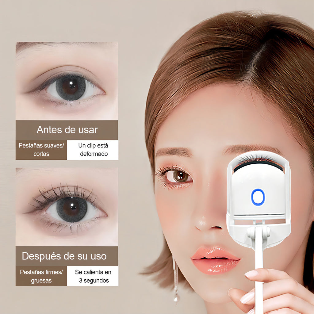 Rizador De Pestañas Eléctrico Color Blanco