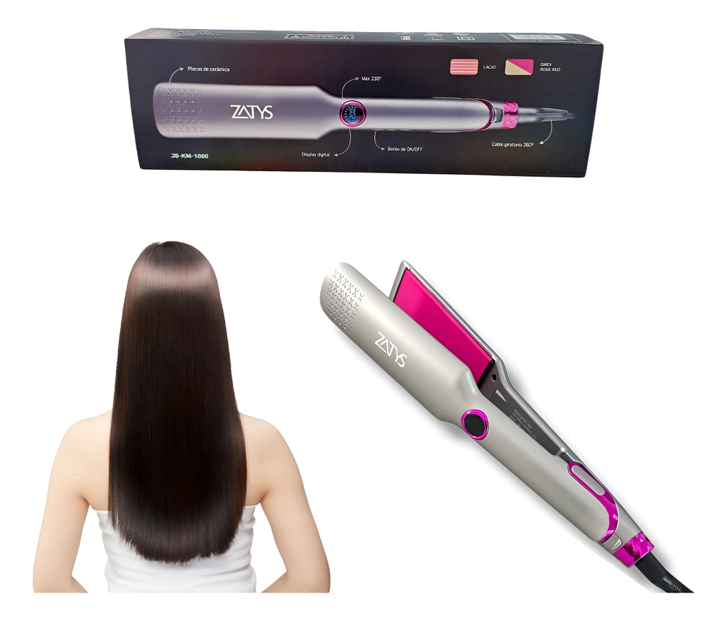 Planchita Alisadora Placas De Ceramica Gris 230°c Zatys