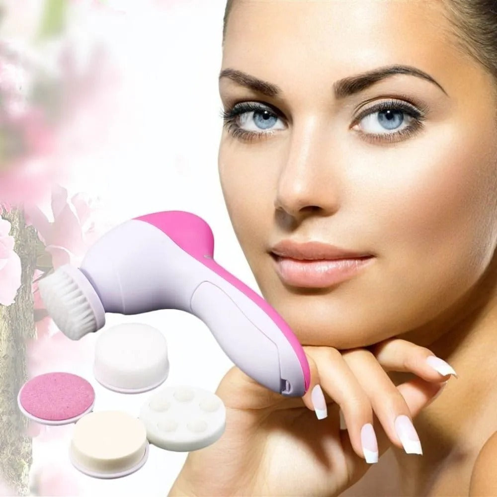 Limpiador Exfoliante Facial Beauty Care Massager 5 En 1 8782
