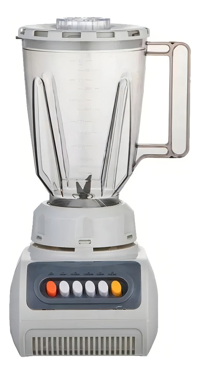 Licuadora Con Molinillo Cafe 1.5 4 Velocidades 500w Color Blanco