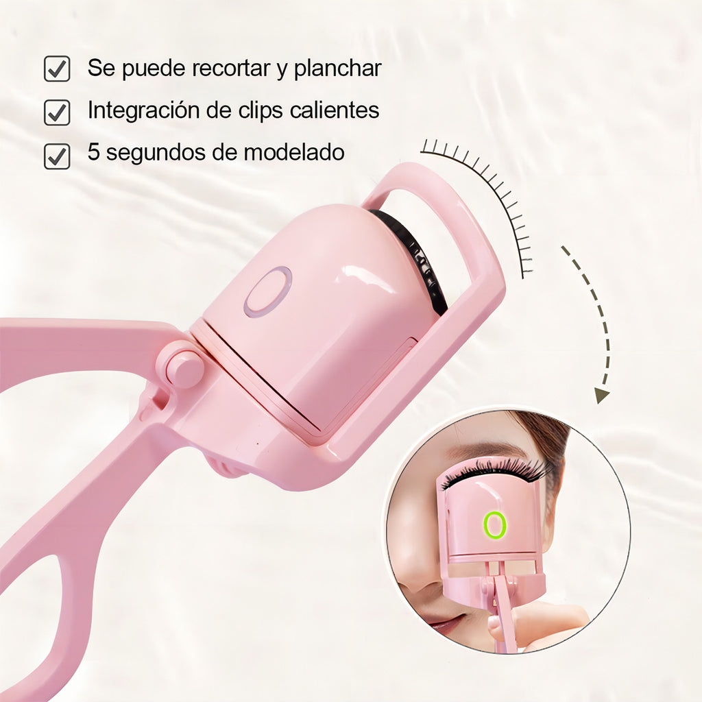 Rizador De Pestañas Eléctrico Color Blanco