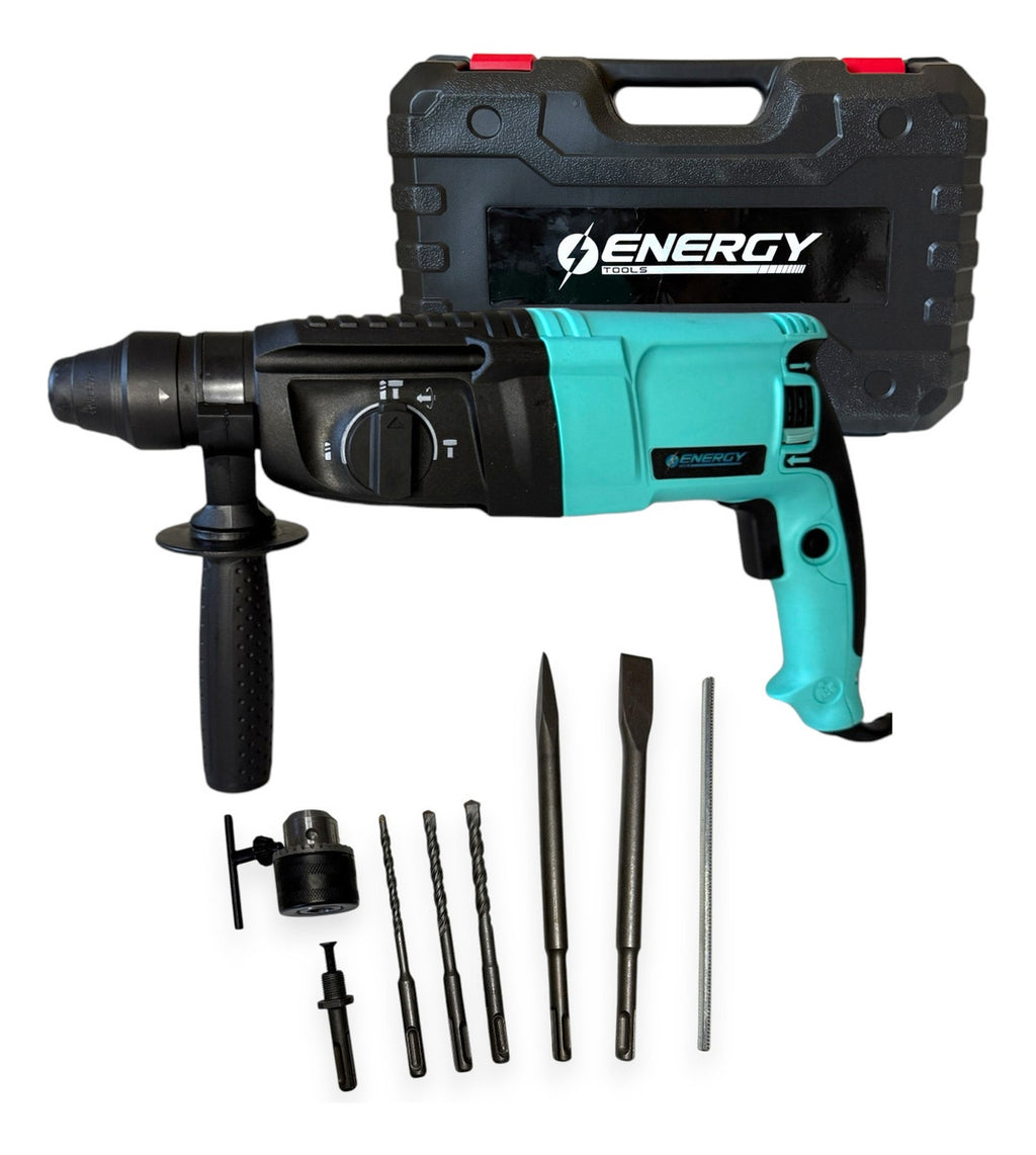Rotomartillo con maletin Energy SDS-Plus 900W 2.8 J RH26M/3/220K