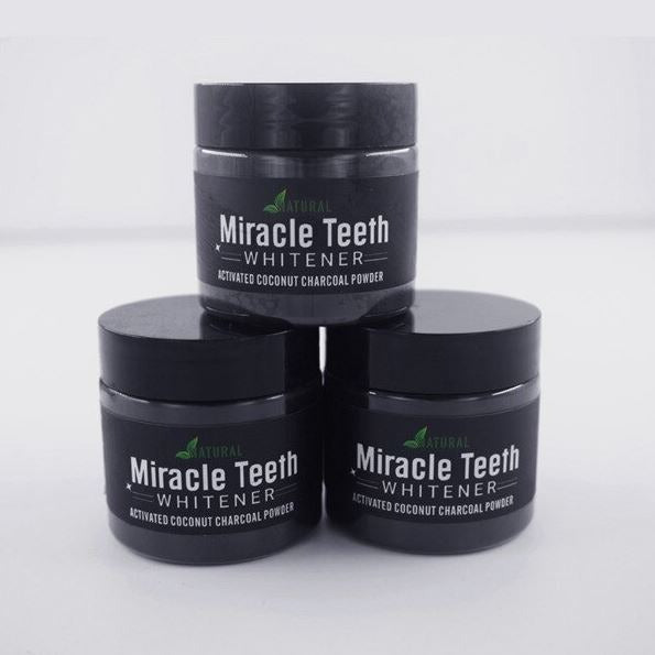 Carbon Activado De Coco Pasta Dental Blanqueadora Dientes