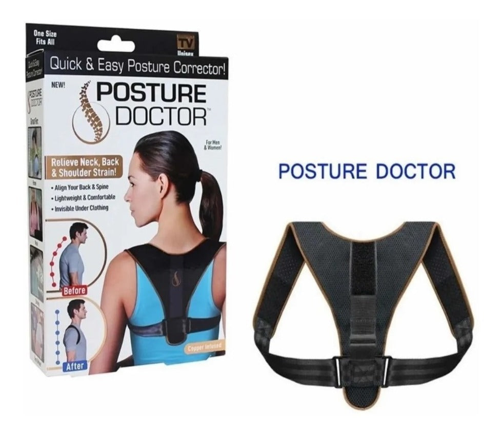🎯 Corrector Postural Posture Doctor Lezenza - Tu Postura Perfecta