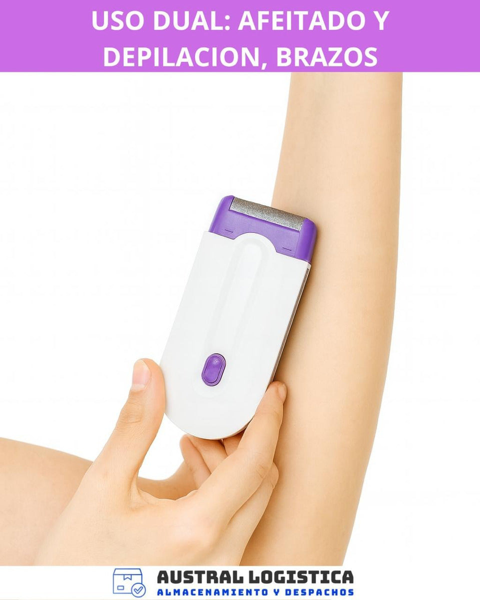 Maquina Depiladora Mujer Corporal Recargable Facial Prem