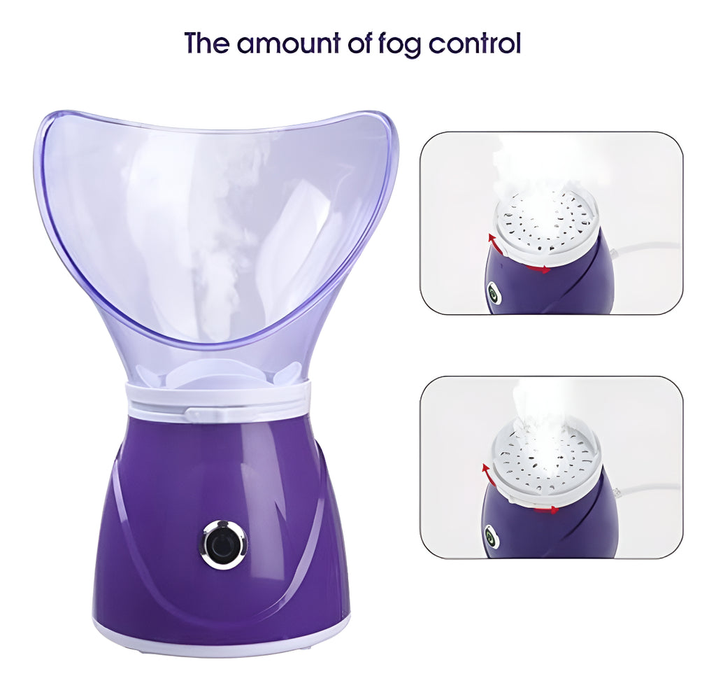 Sauna Limpiador Facial Piel Vaporizador Inhalador Vapor Spa