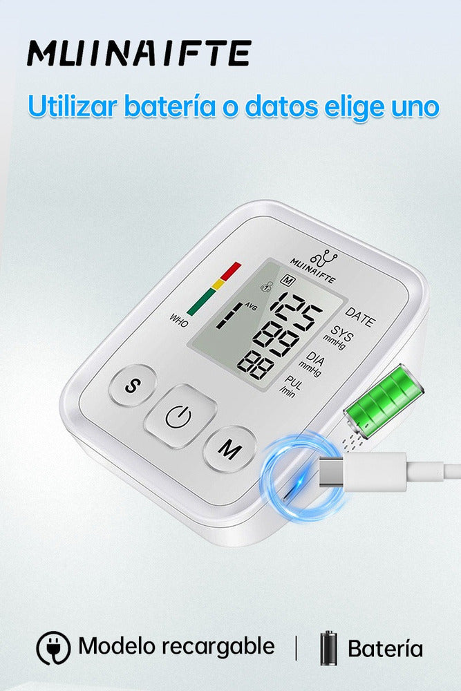 Monitor Digital Automático De Presión Arterial De Brazo - Modelo BW-3205