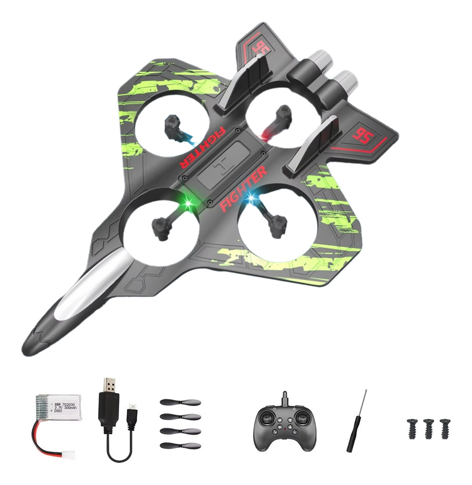 Avión De Control Remoto W4rc Plane 2.4g, Seis Espuma Epp Con