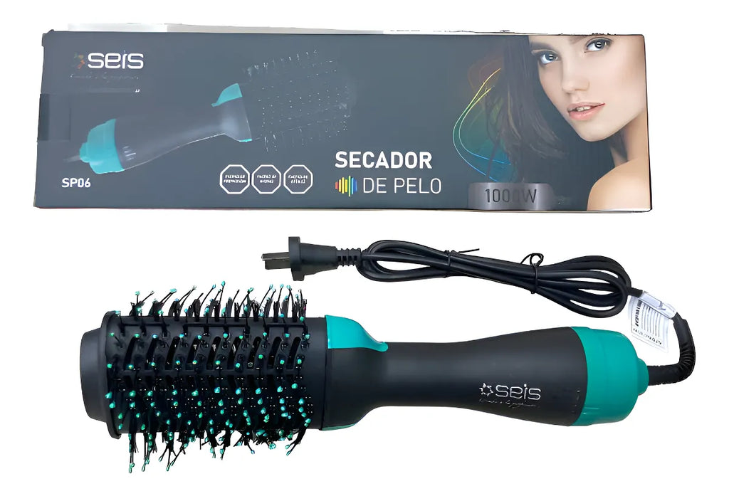 💨 Cepillo Secador de Pelo SEIS 2 en 1 2000W