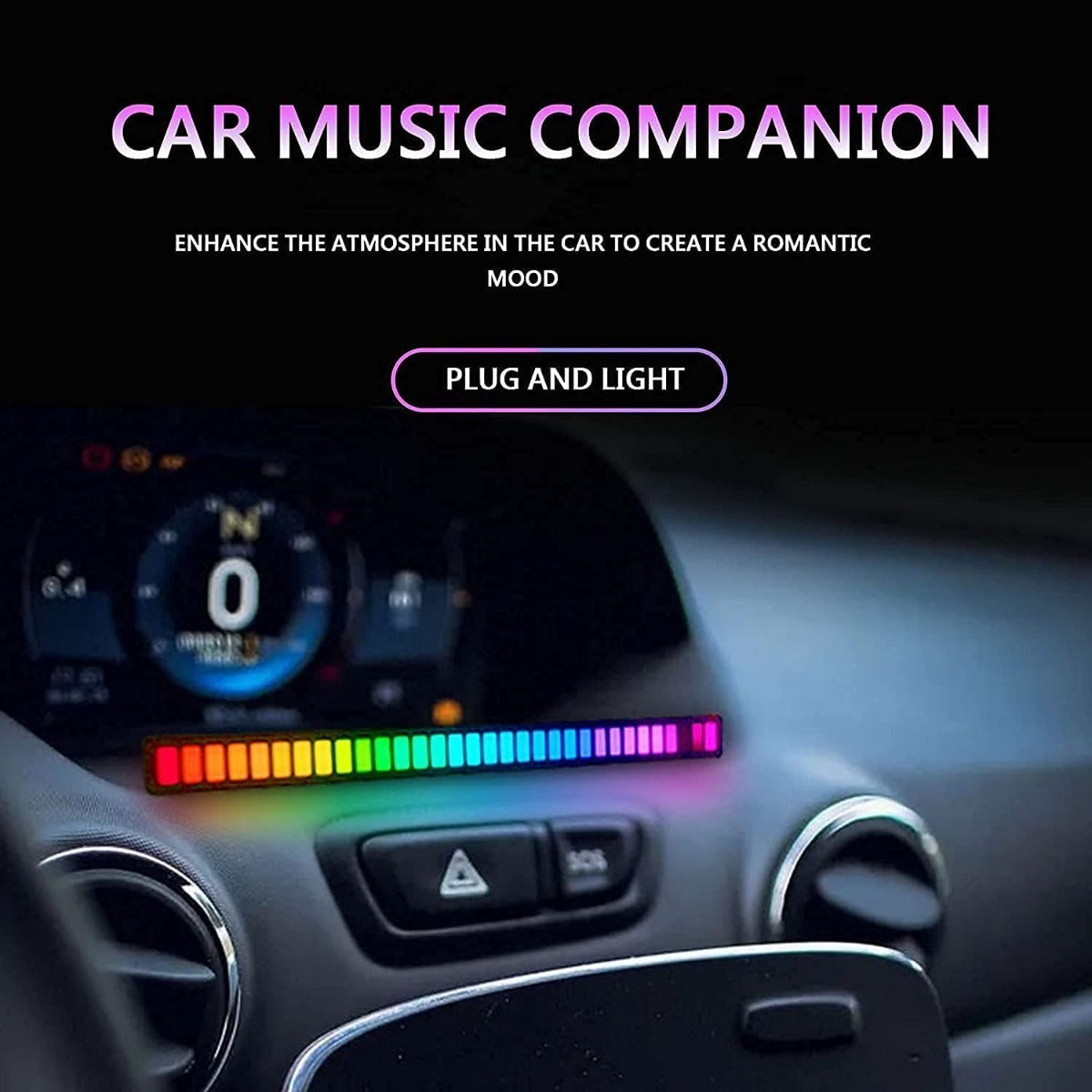 Tira Luz Led Barra Ritmo Musica Rgb Recargable Gamer Reels