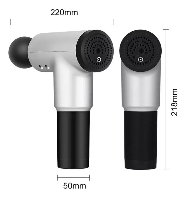 Pistola Masajeadora Masajeador Muscular Maquina Para Masajes