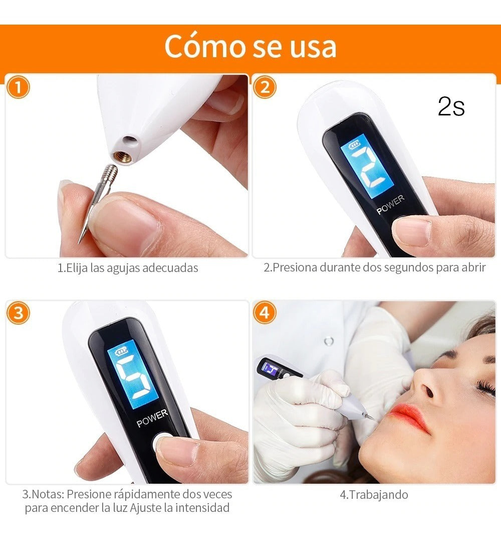 Lápiz Plasma Para Manchas Lunares Y Pecas