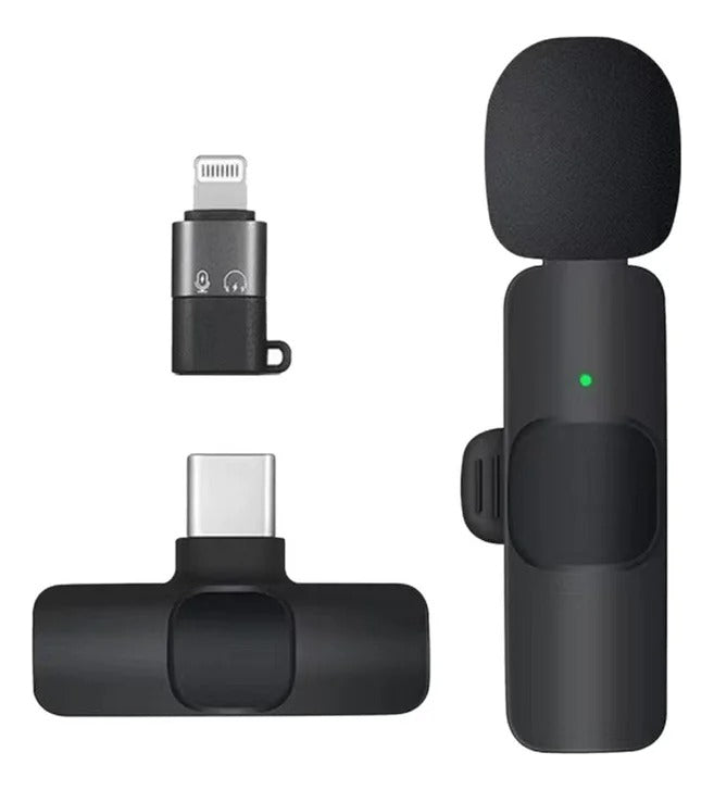 Microfono Inalámbrico De Solapa Celular Tablet Tipo C iPhone