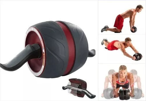 💪 Rodillo Abdominal con Resorte Hisport Lezenza - Fuerza Total