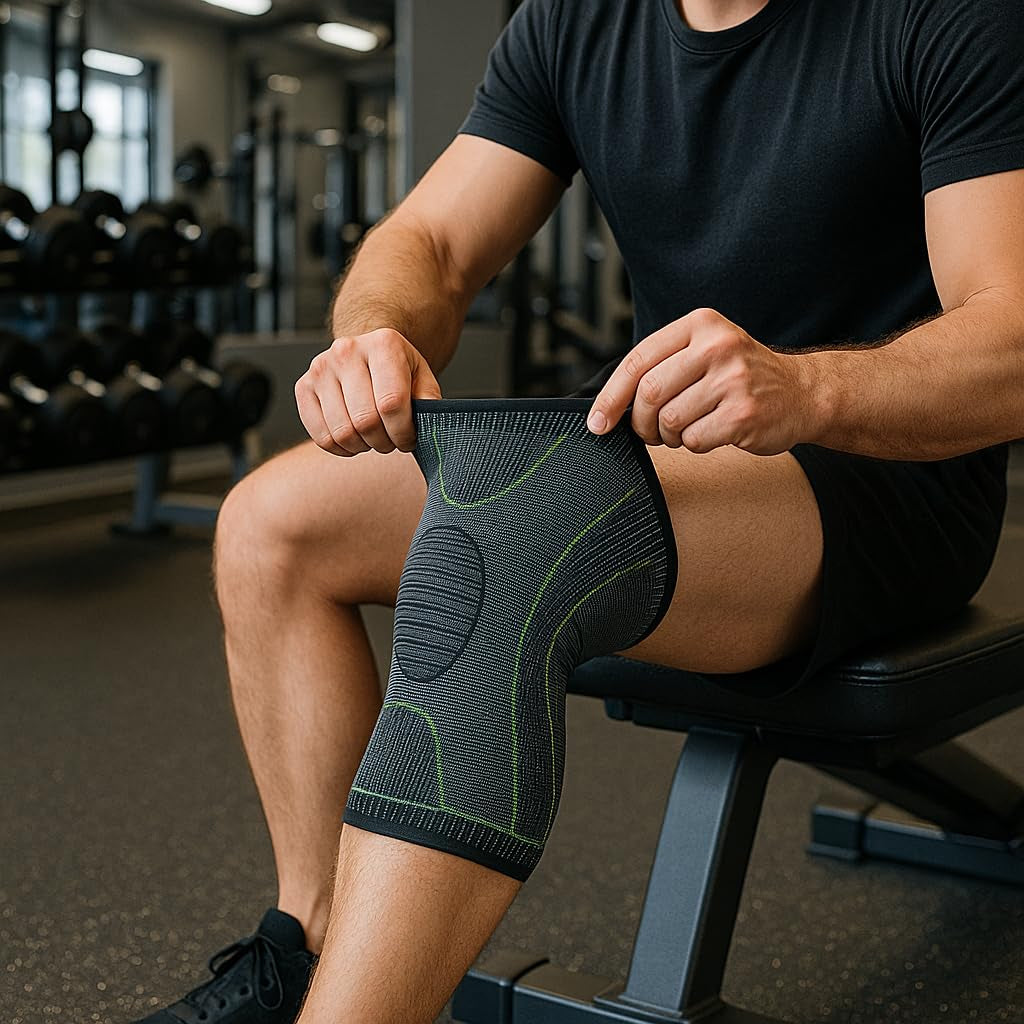 🛡️ Kit 02 Rodilleras Compresión Lezenza - Soporte Terapéutico