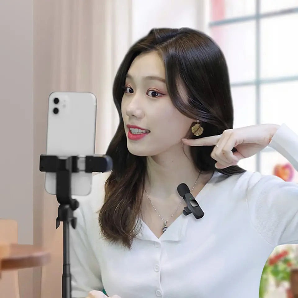 Microfono Inalámbrico De Solapa Celular Tablet Tipo C iPhone