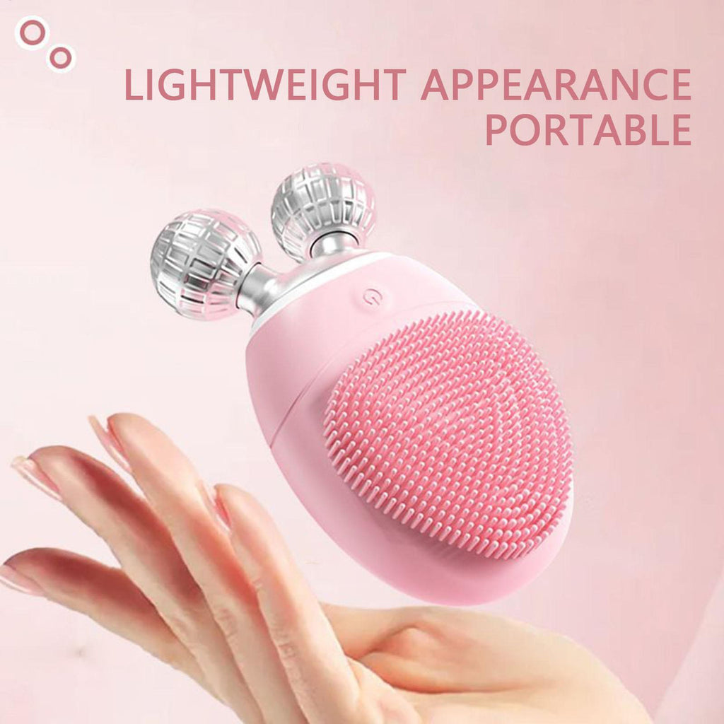 Cepillo Facial Eléctrico Masajeador Vibra Resistente Agua