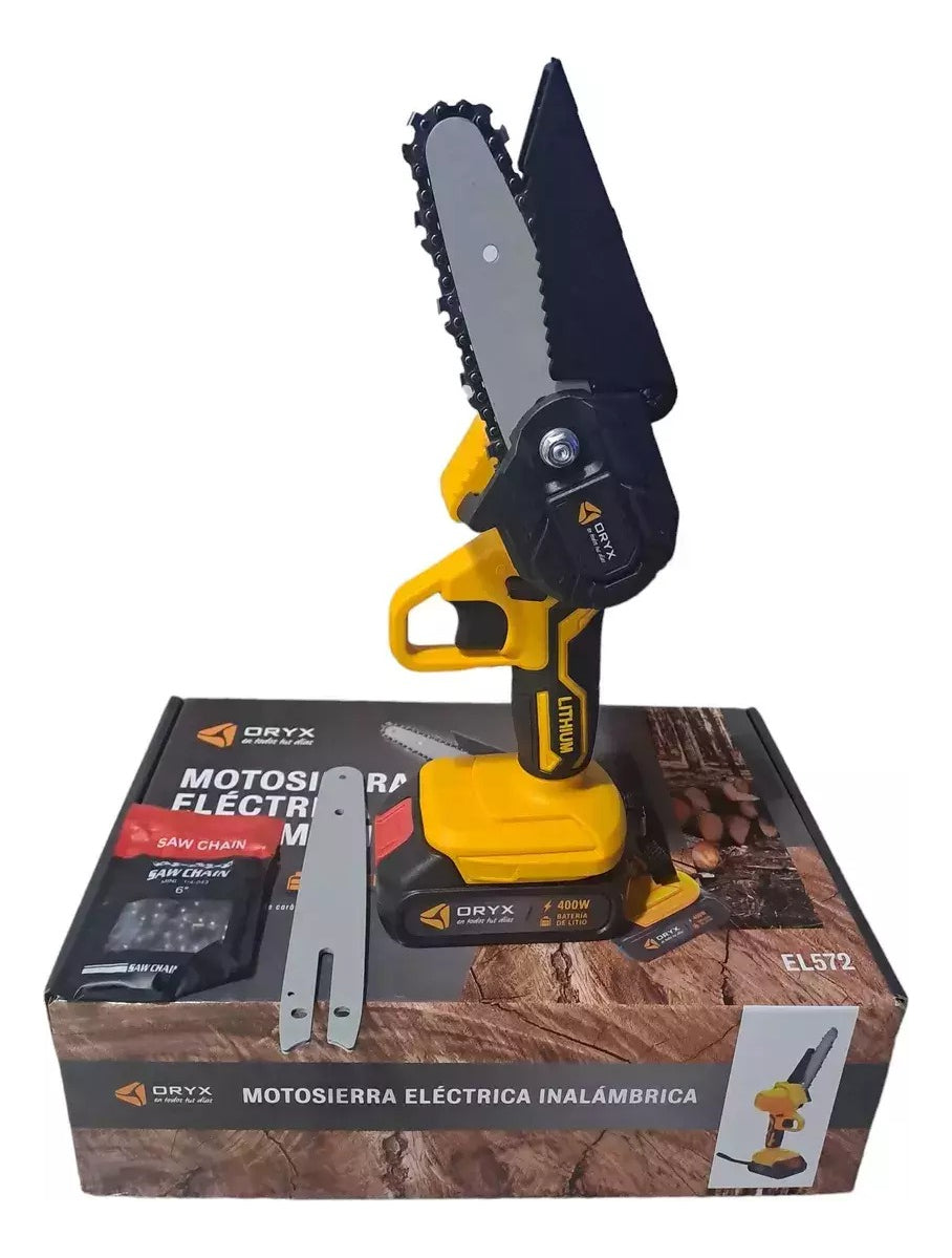 Mini Motosierra Electrica Portatil 400w