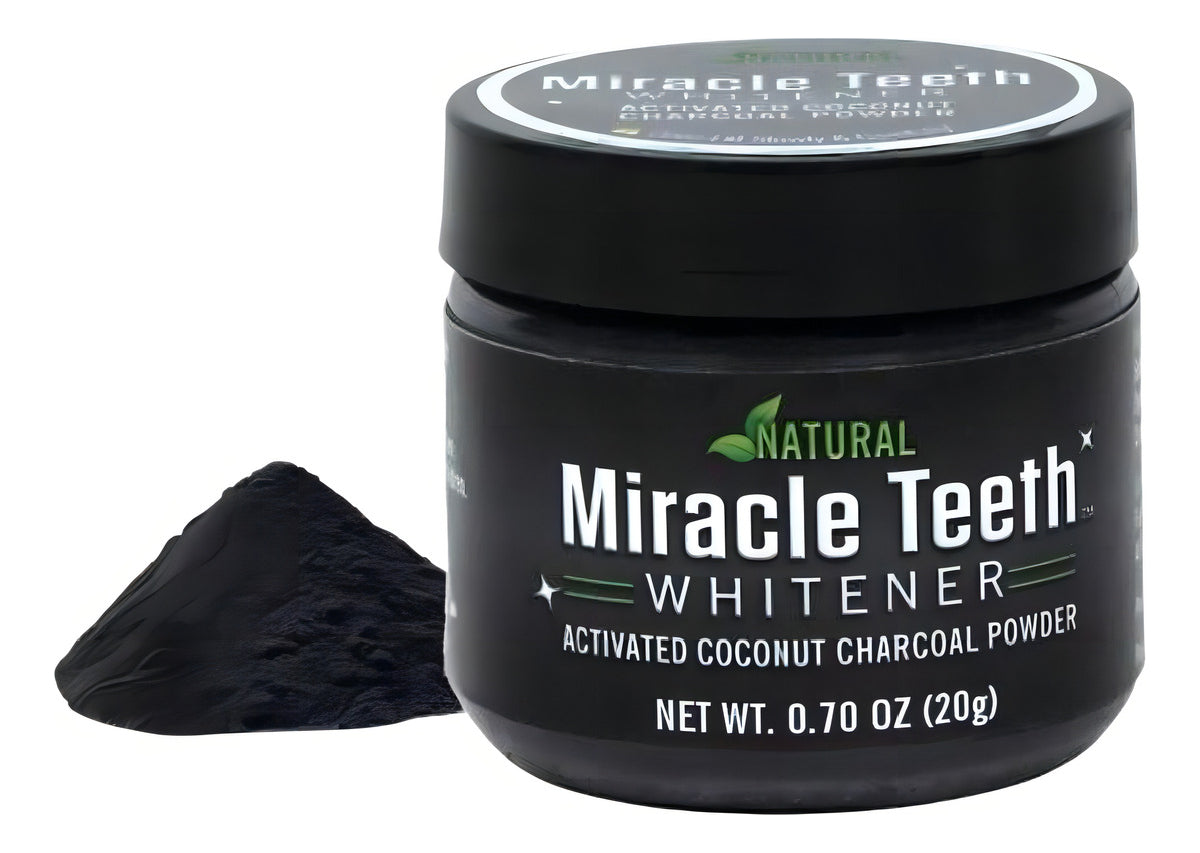 Carbon Activado De Coco Pasta Dental Blanqueadora Dientes
