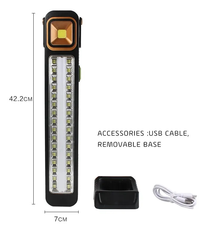 Luz de Emergencia Recargable 48 LEDs