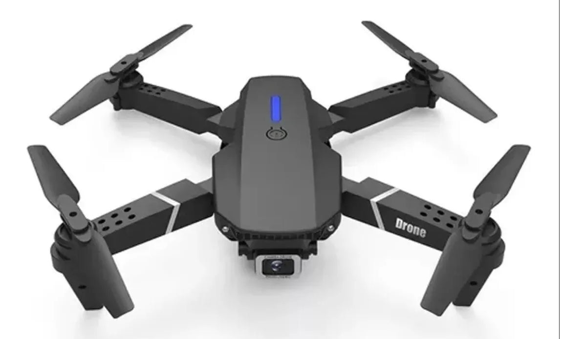 Mini Drone E88 Plegable Recargable Camara 4k 2.4ghz Gps Wifi