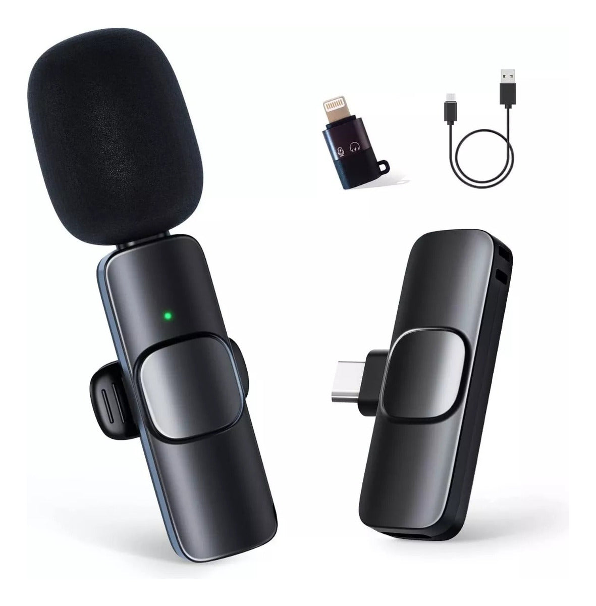 Microfono Inalámbrico De Solapa Celular Tablet Tipo C iPhone