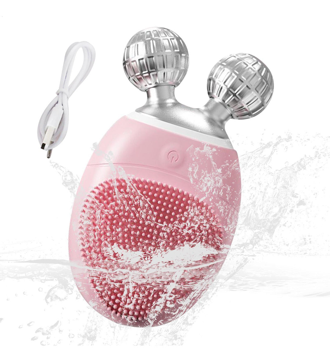 Cepillo Facial Eléctrico Masajeador Vibra Resistente Agua