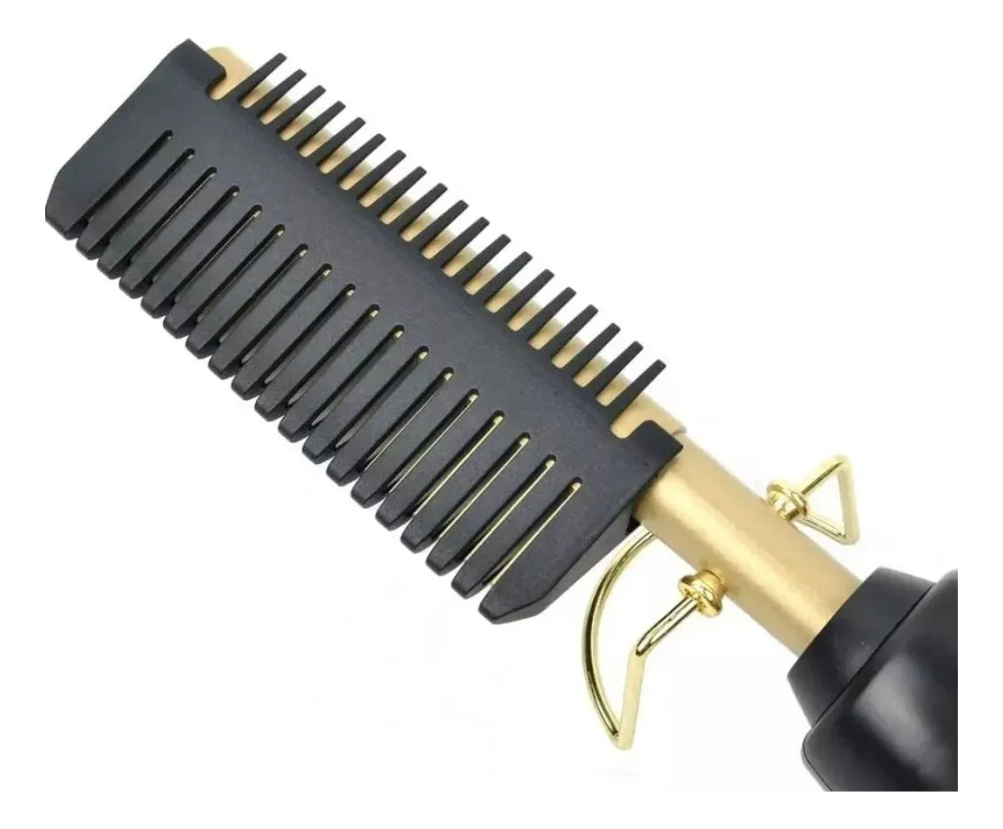 Peine Eléctrico Alisador Planchita Cabellos Ondas Anti Frizz
