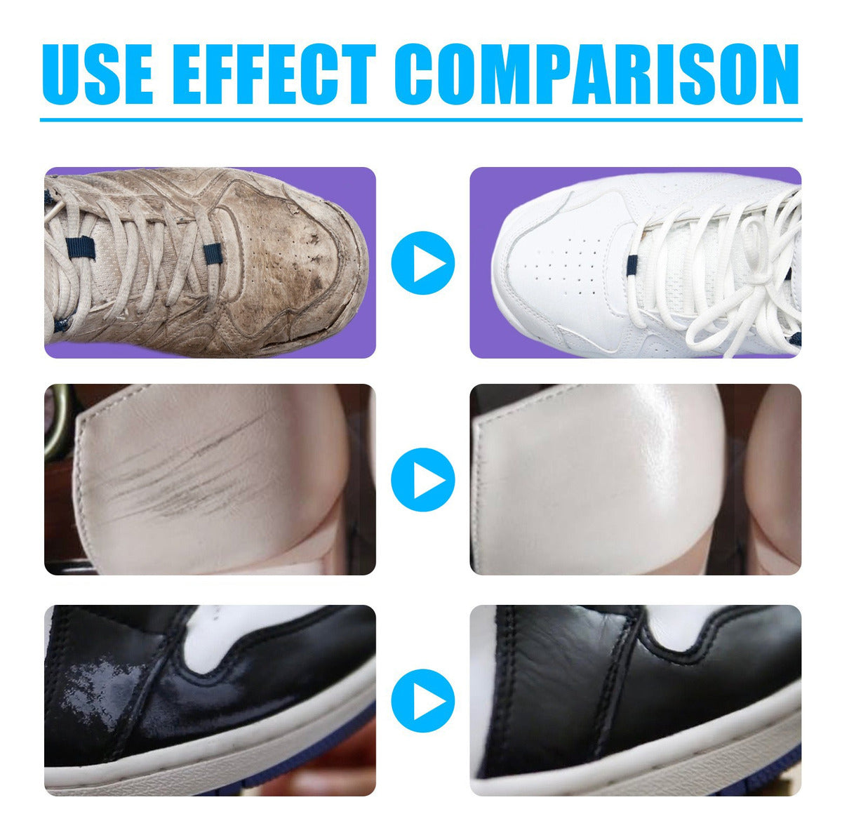 Small White Shoe Cleaning Agent 200ml Brush Shoes Washing