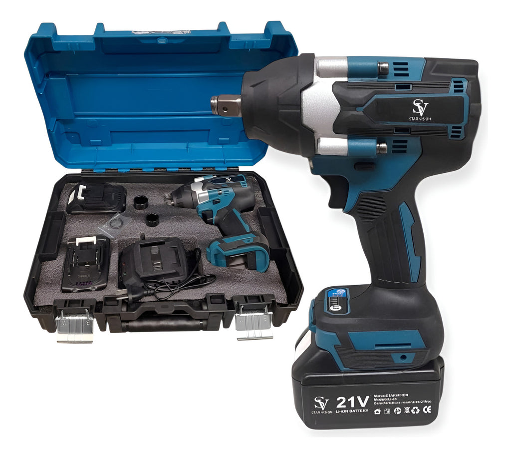 Llave De Impacto Star Vision Li-36 Inalámbrica 1/2