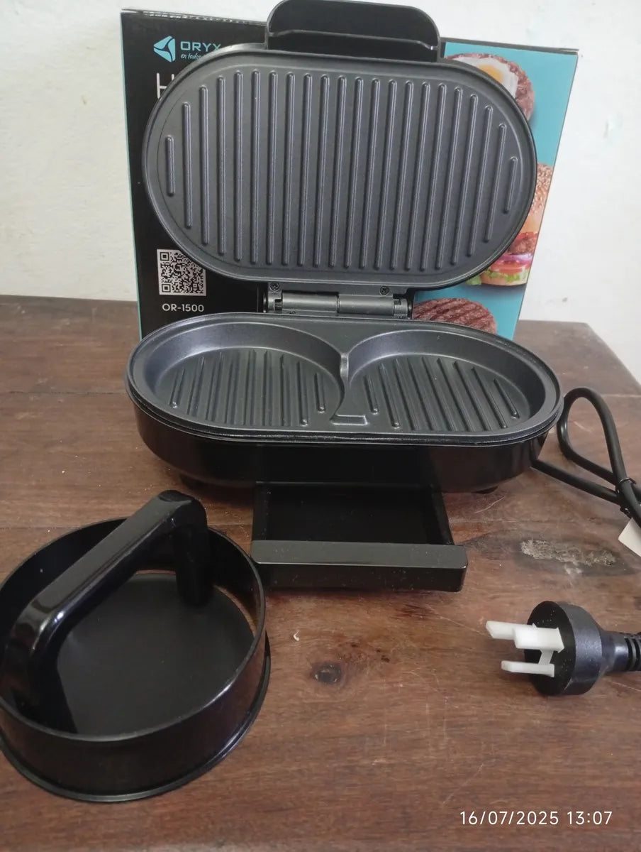 Hamburguesera Eléctrica Orix OR-1500, 220V